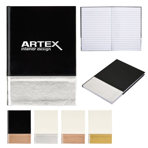Metallic Two-Tone Journal