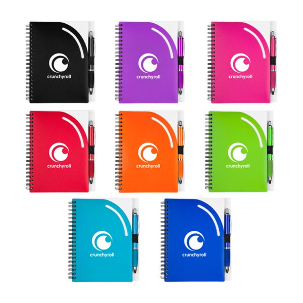 Curvy Top Notebook Set